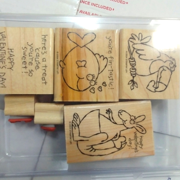 4 rubber stamp sets assorted - 25 individual stamps assorted styles - Picture 2 of 13